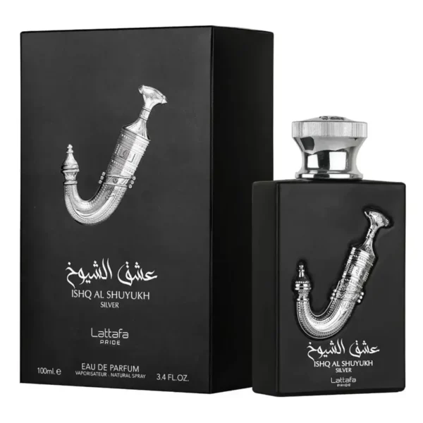 Ishq Al Shuyukh Silver Lattafa Perfumes